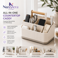 Nuvylera™ All-In-One Countertop Caddy – Multi-Compartment Home Organizer for Everyday Essentials